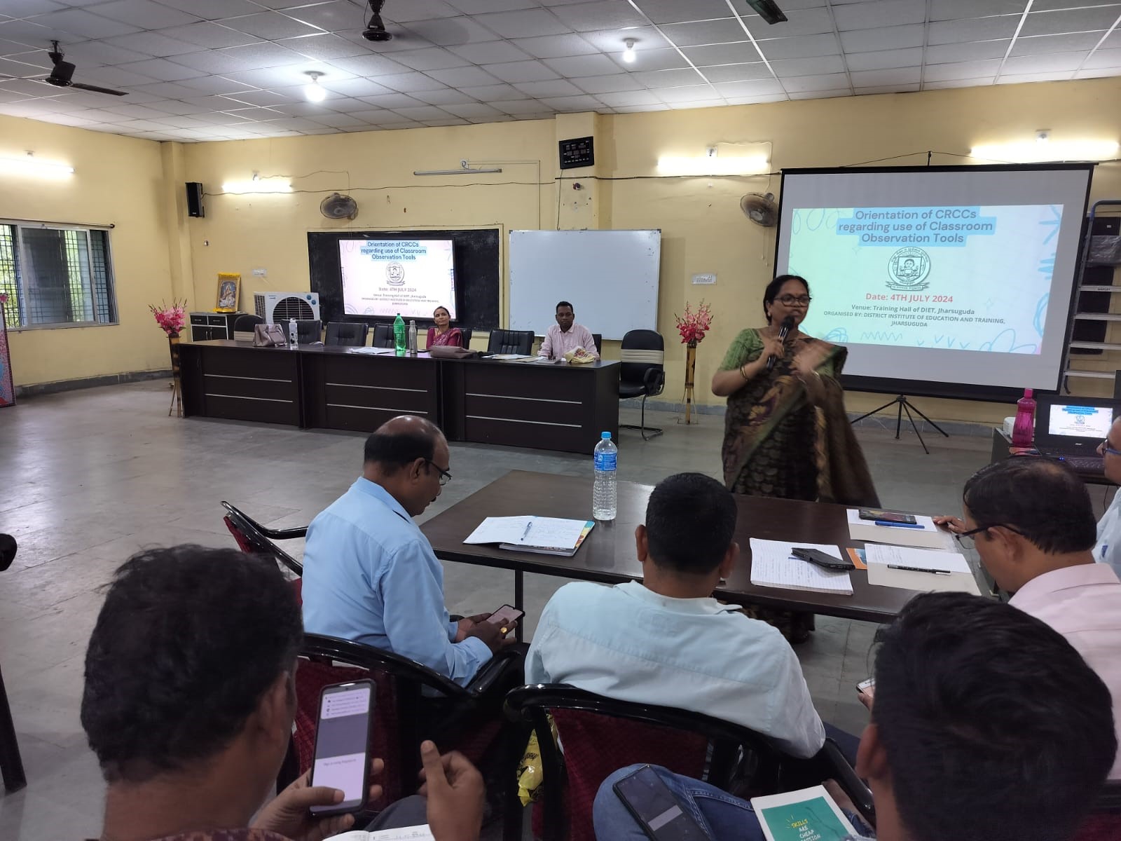 Orientation of CRCCs regarding the use of Classroom Observation Tools
