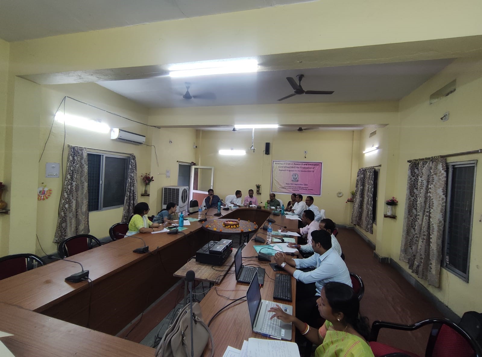 DRIC Meeting for Finalization of Research Proposals for the Session 2024-25