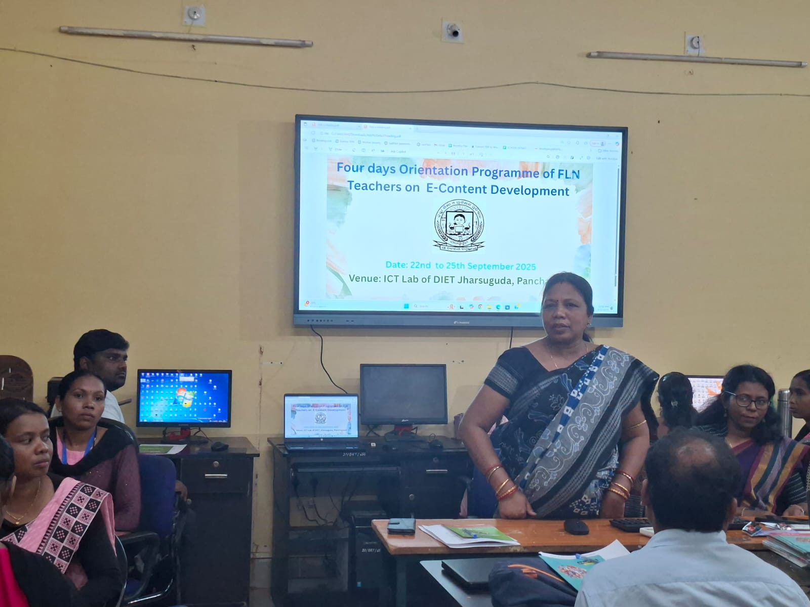 Four Days Orientation Program of FLN Teachers on E-Content Development