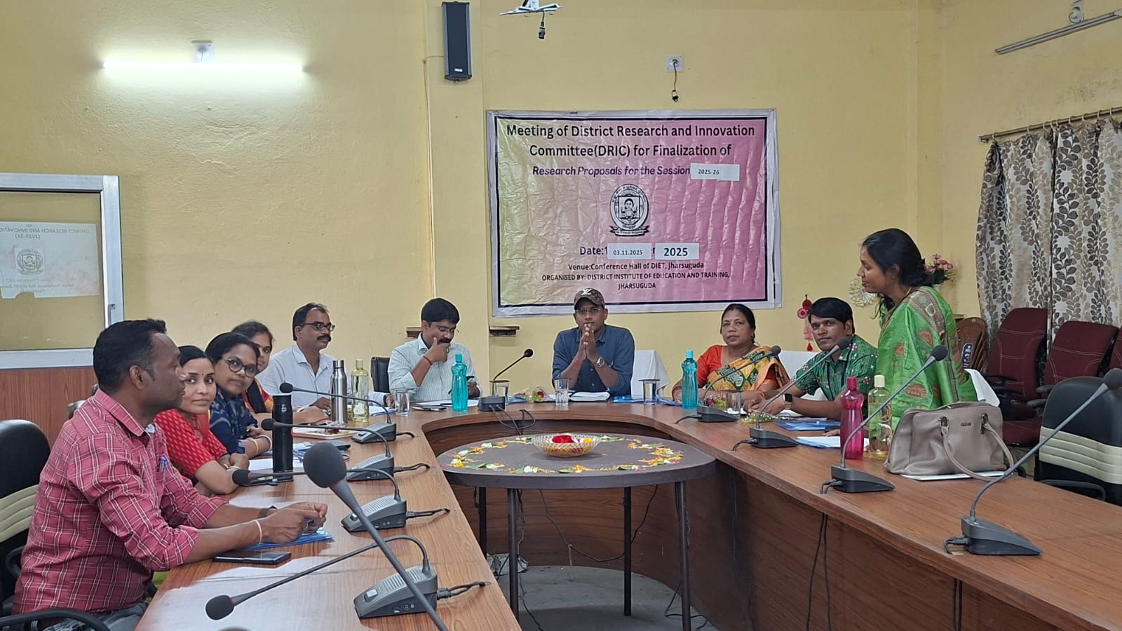 DRIC Meeting for Finalisation of Research Proposals for session 2025-2026